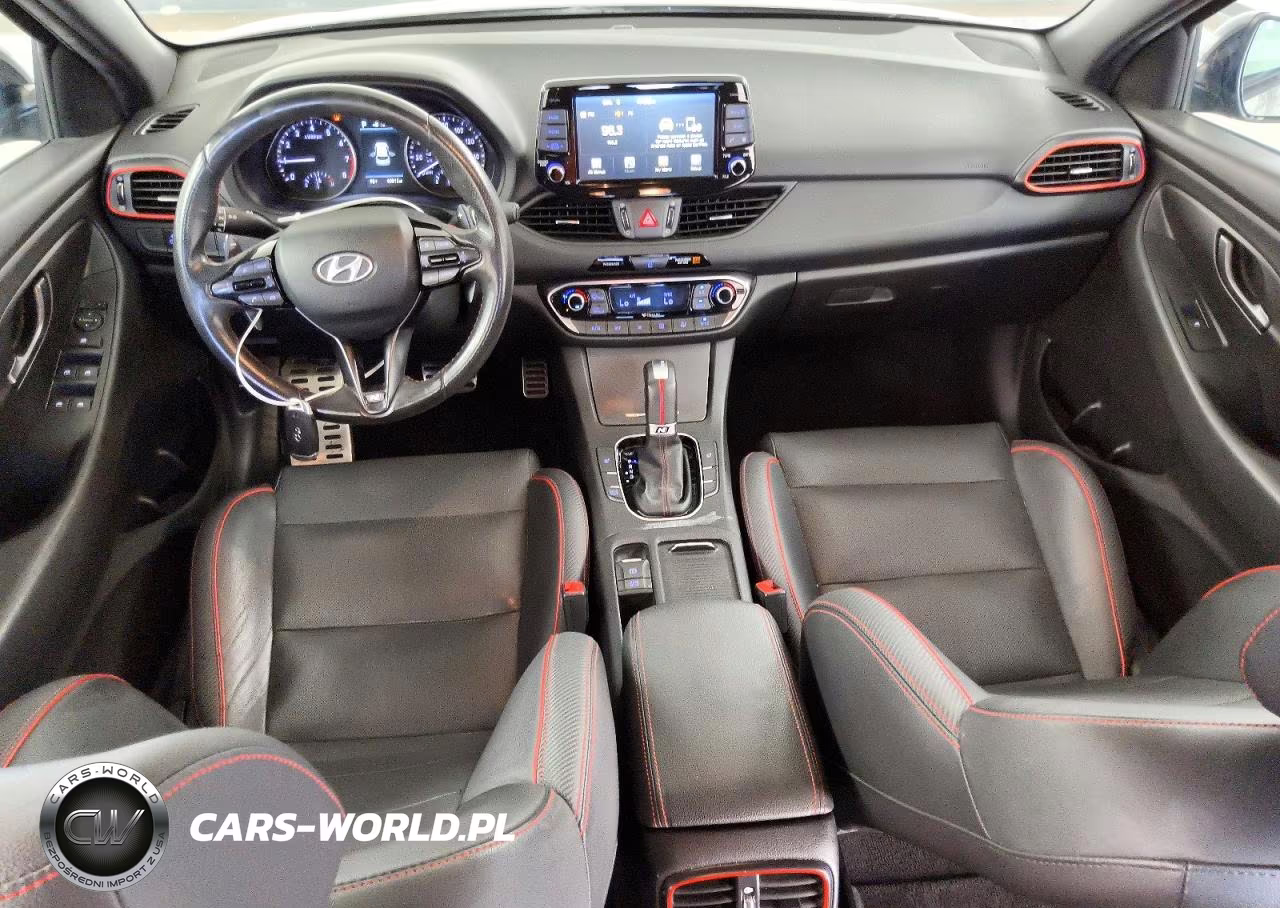 2020 Hyundai Elantra Gt N Line VIN:KMHH55LC6LU131563 - 8