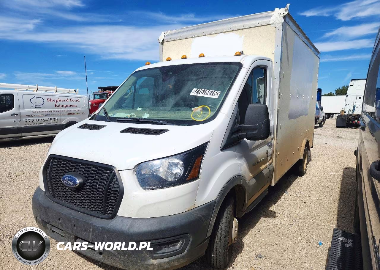 2022 Ford Transit Box Truck VIN:1FDBF6P83NKA77684 - 1