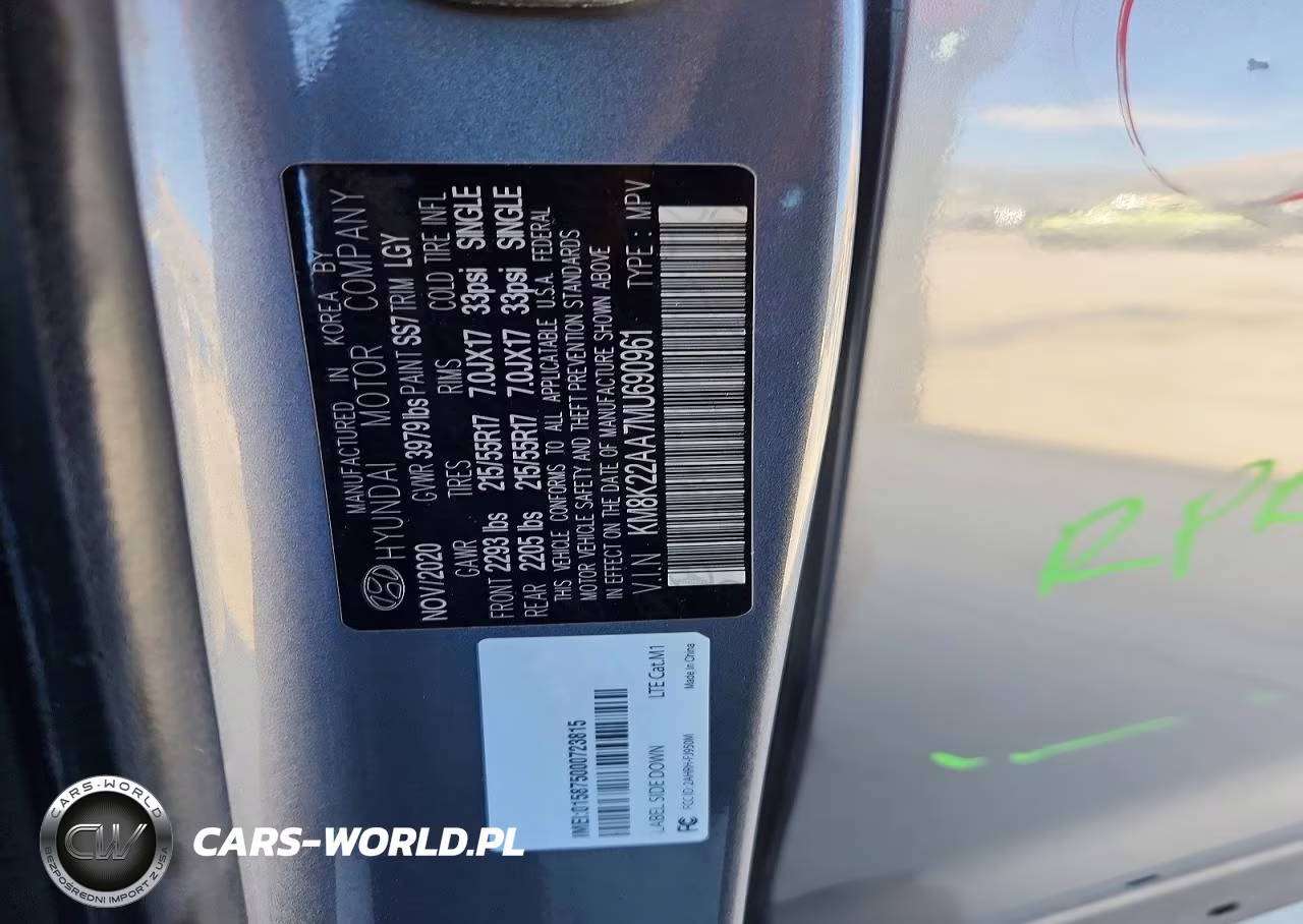 2021 Hyundai Kona Sel VIN:KM8K22AA7MU690961 - 12