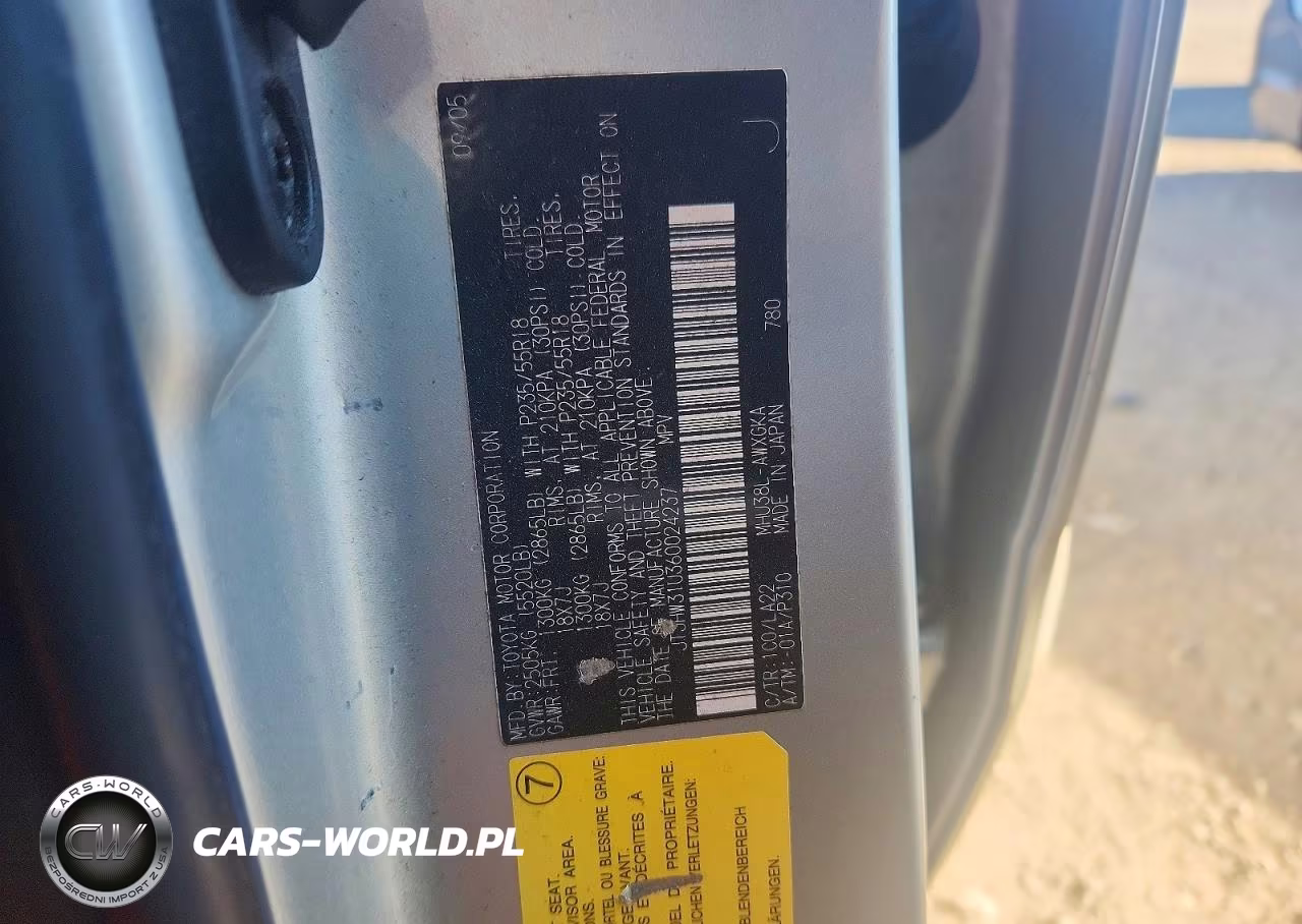 2006 Lexus Rx 400 VIN:JTJHW31U360024237 - 13