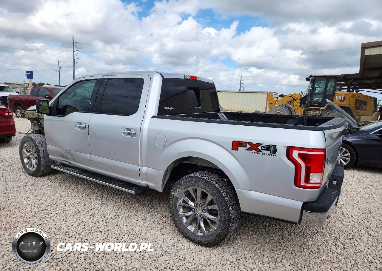 2016 Ford F150 Supercrew VIN:1FTEW1EF0GKF25436 - 2