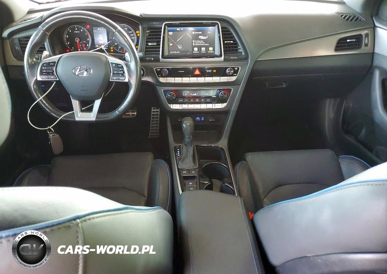 2019 Hyundai Sonata Limited Turbo VIN:5NPE34AB2KH781694 - 8