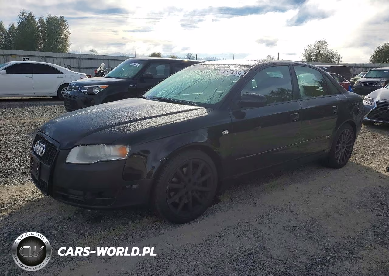 2007 Audi A4 S-Line 2.0T Quattro Turbo