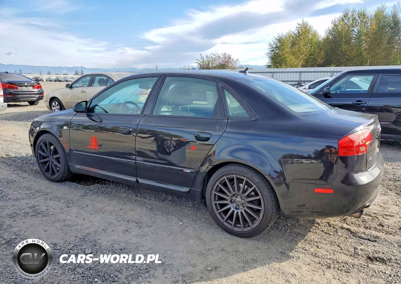 2007 Audi A4 S-Line 2.0T Quattro Turbo VIN:WAUEF78E47A051659 - 2