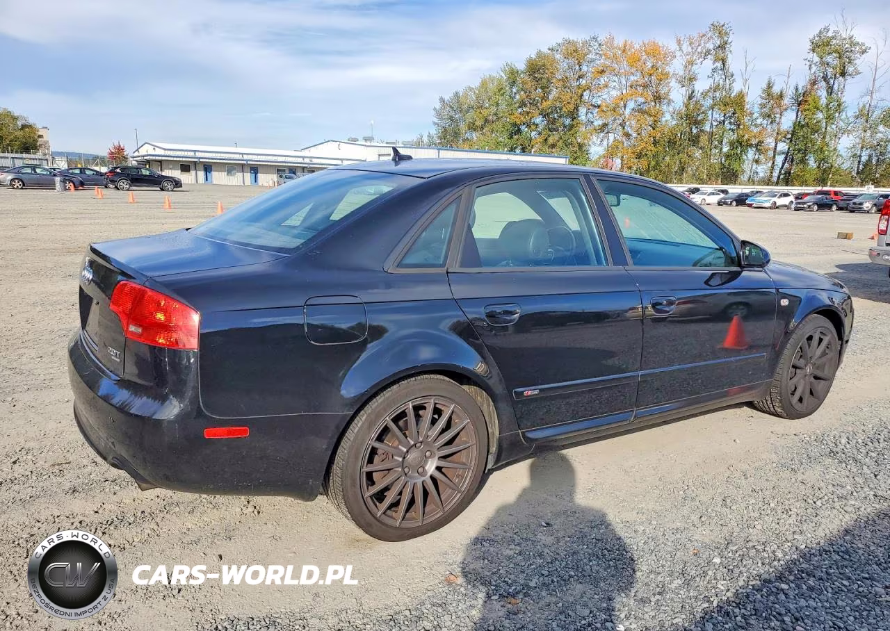 2007 Audi A4 S-Line 2.0T Quattro Turbo VIN:WAUEF78E47A051659 - 3