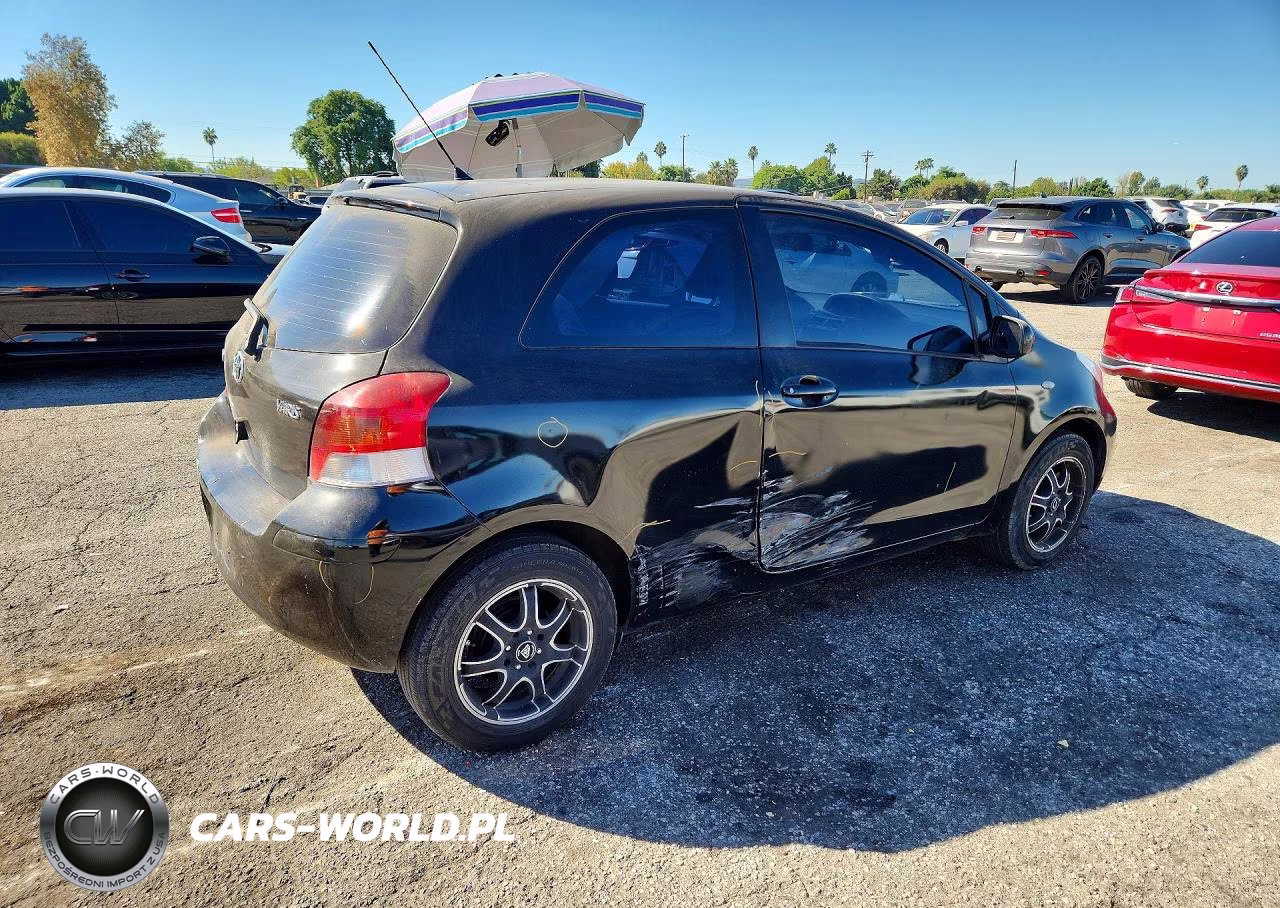 2009 Toyota Yaris Base VIN:JTDJT903695276113 - 3