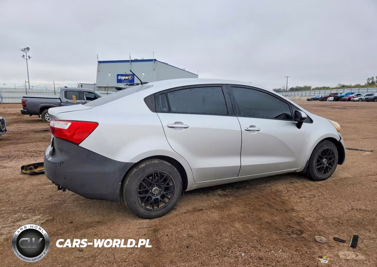 2014 Kia Rio Lx VIN:KNADM4A34E6399101 - 3