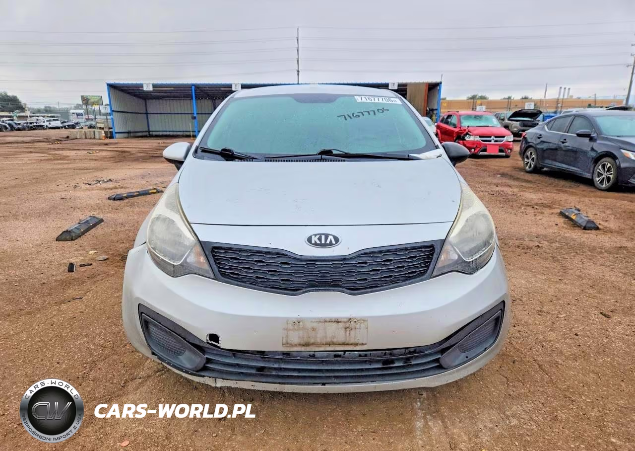 2014 Kia Rio Lx VIN:KNADM4A34E6399101 - 5