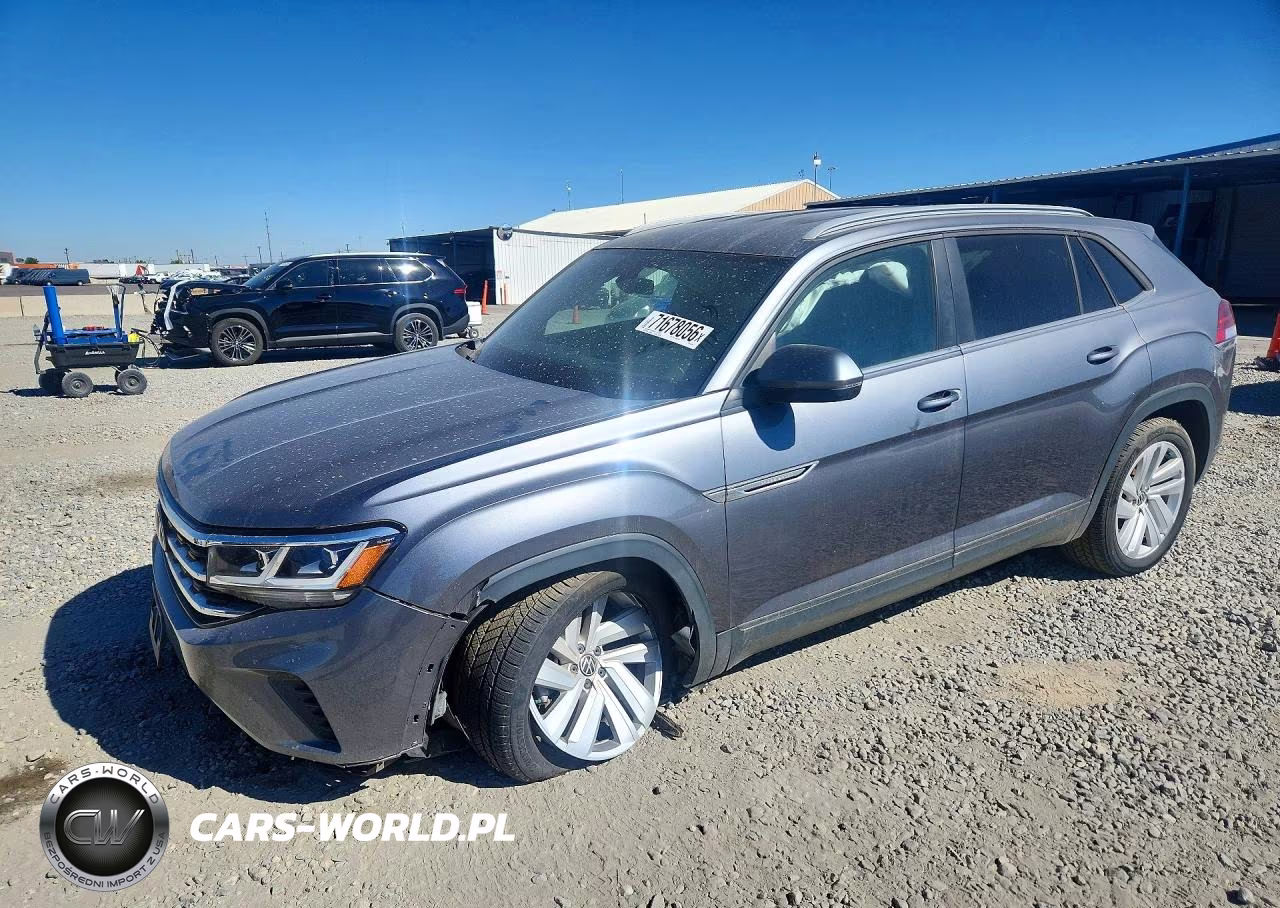2021 Volkswagen Atlas Cross Sport Se VIN:1V2HE2CA4MC215422 - 1