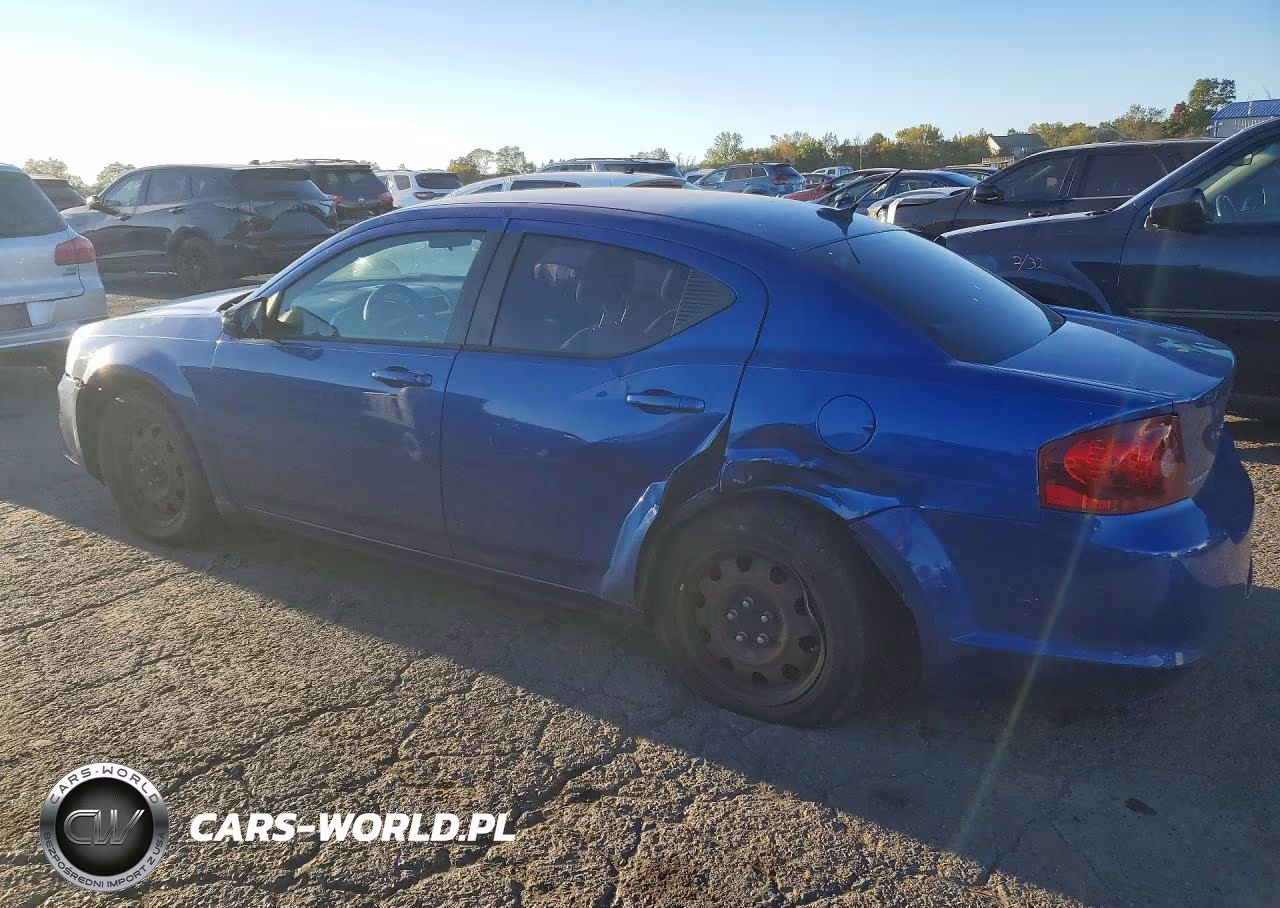 2014 Dodge Avenger Se VIN:1C3CDZAB3EN169756 - 2