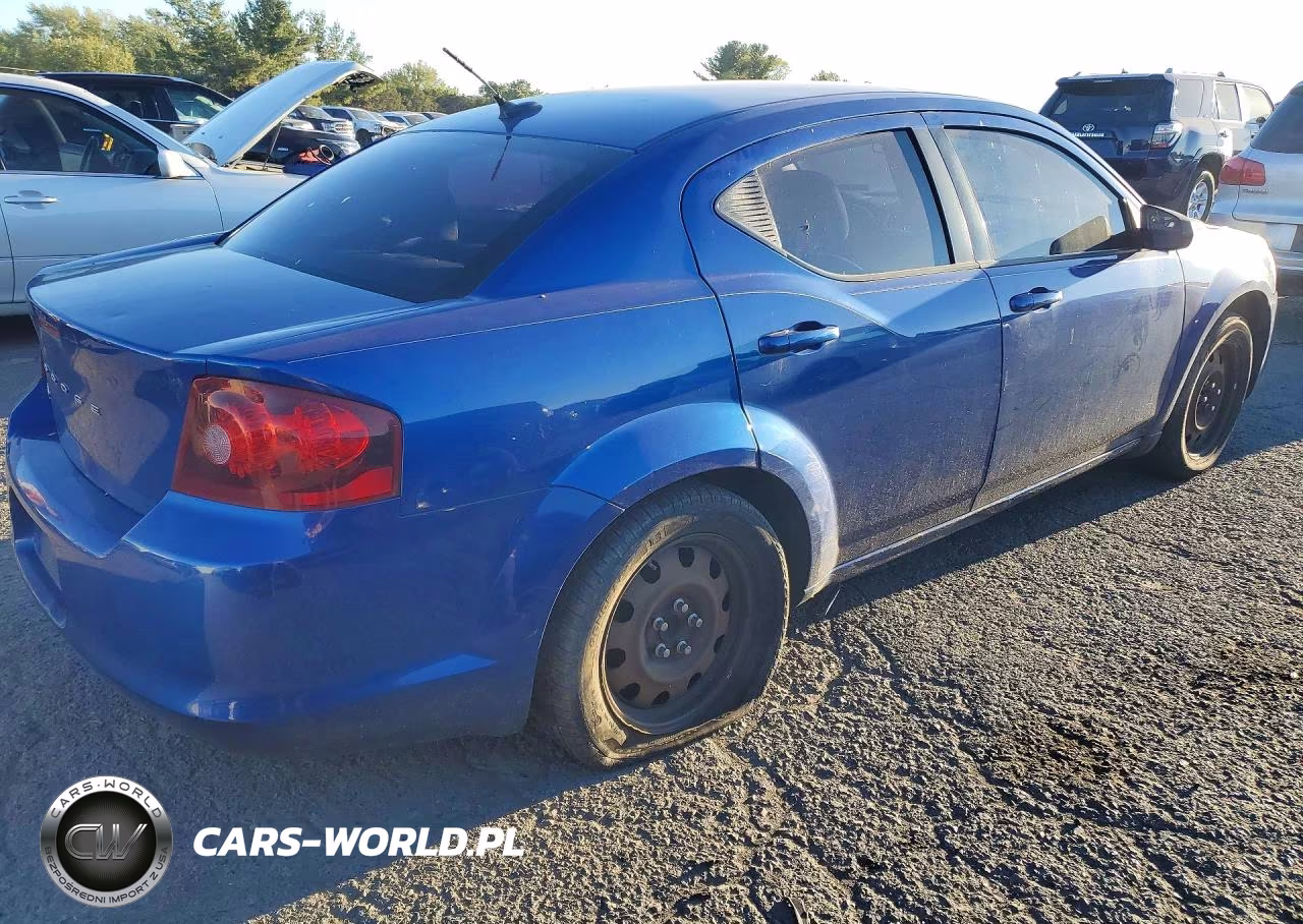 2014 Dodge Avenger Se VIN:1C3CDZAB3EN169756 - 3