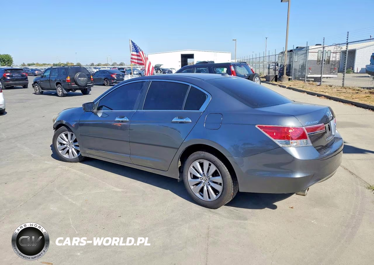 2011 HONDA ACCORD EXL VIN:1HGCP3F82BA012446 - 2