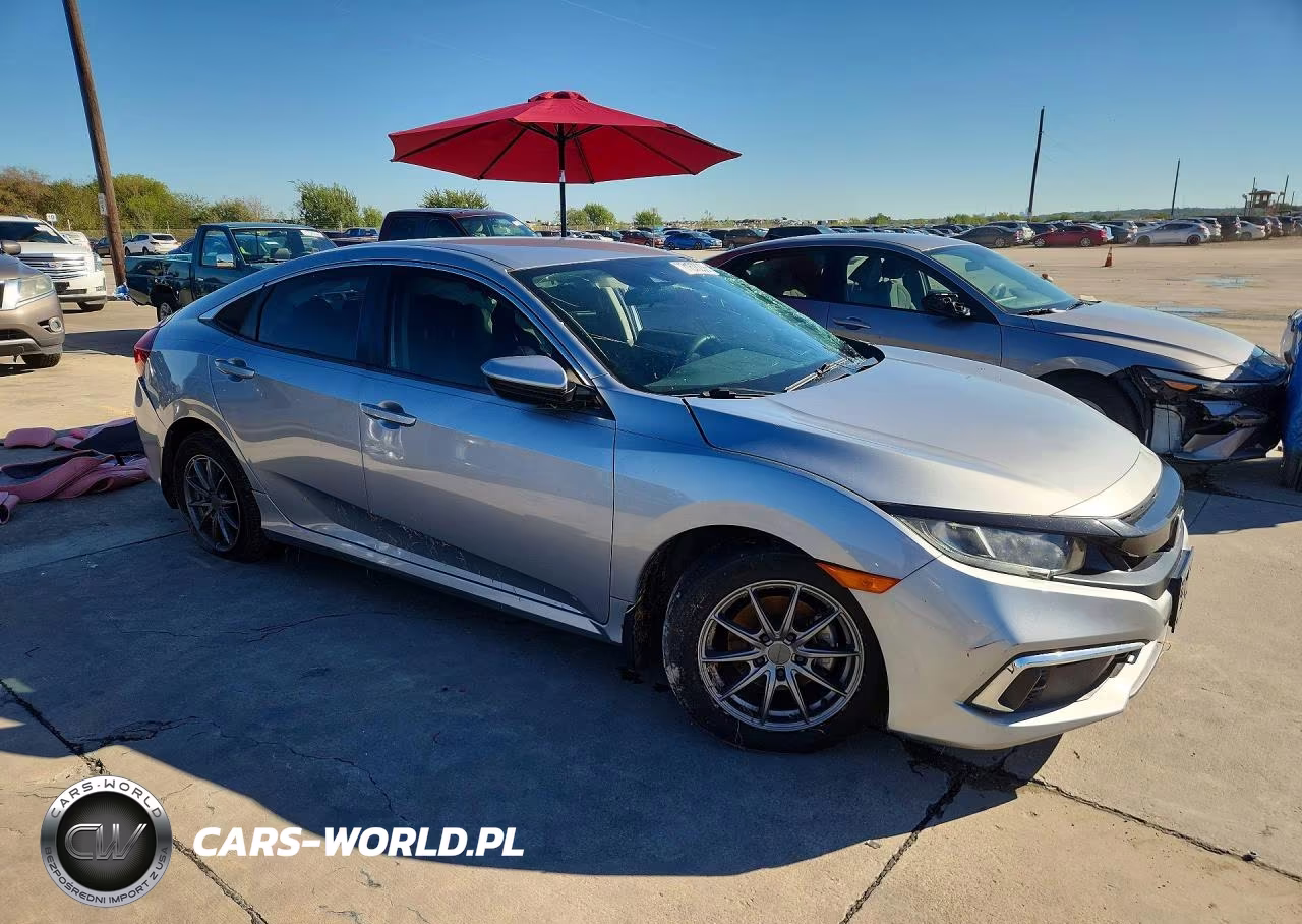 2020 Honda Civic Lx VIN:19XFC2F69LE012863 - 4