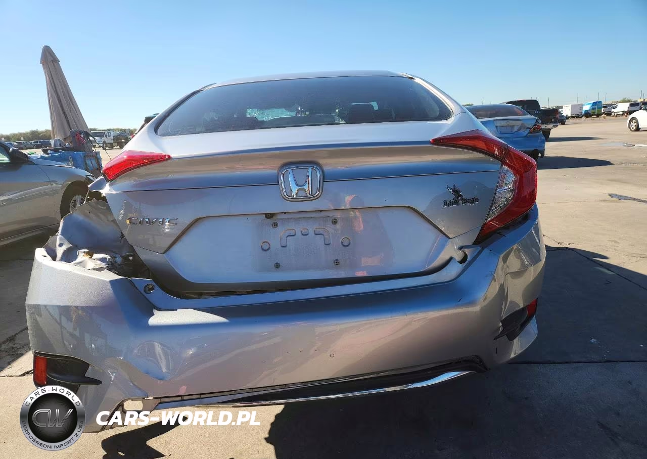 2020 Honda Civic Lx VIN:19XFC2F69LE012863 - 6