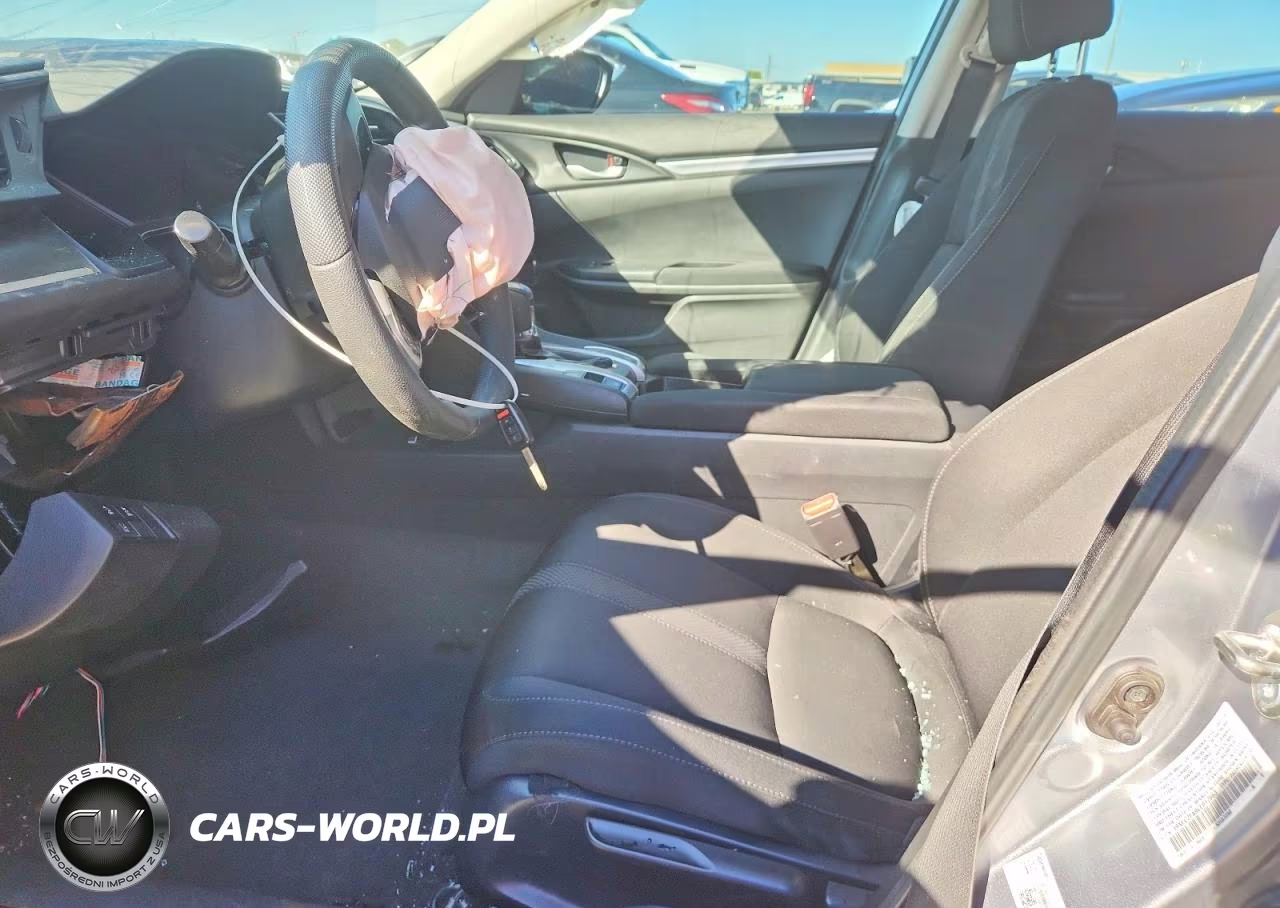 2020 Honda Civic Lx VIN:19XFC2F69LE012863 - 7