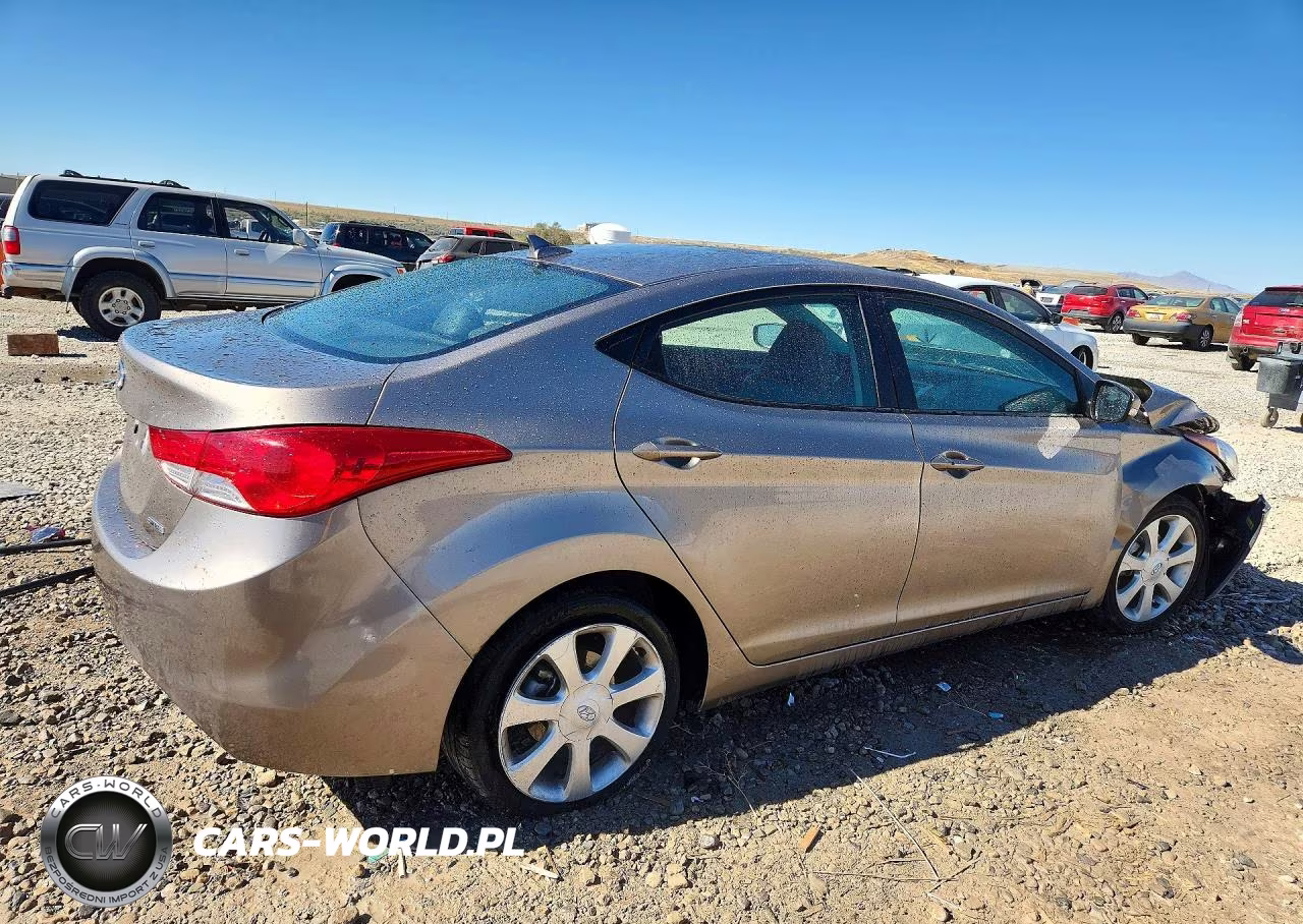 2011 Hyundai Elantra Limited VIN:5NPDH4AE0BH005507 - 3