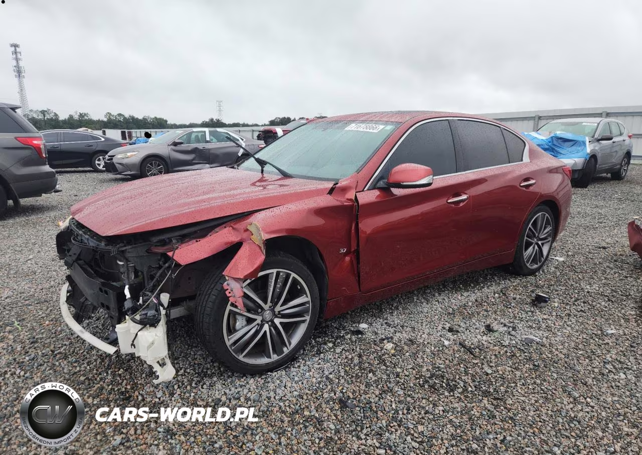 2015 Infiniti Q50 Sport VIN:JN1BV7AP8FM330648 - 1