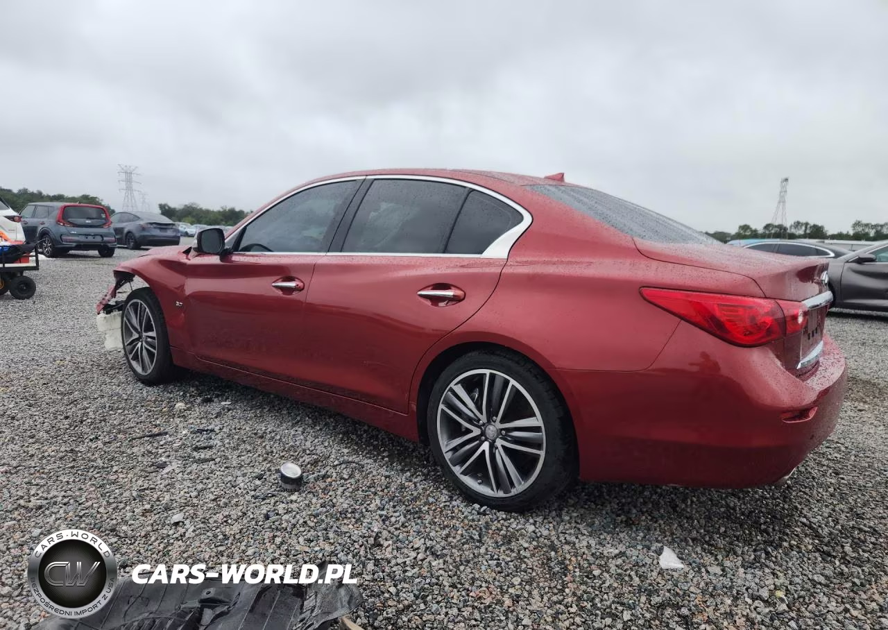 2015 Infiniti Q50 Sport VIN:JN1BV7AP8FM330648 - 2