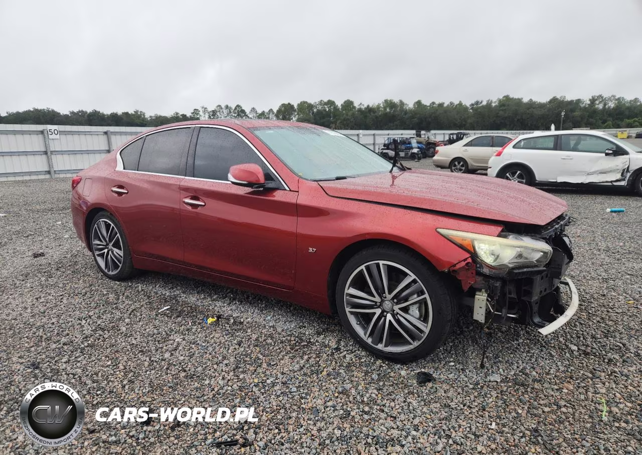 2015 Infiniti Q50 Sport VIN:JN1BV7AP8FM330648 - 4
