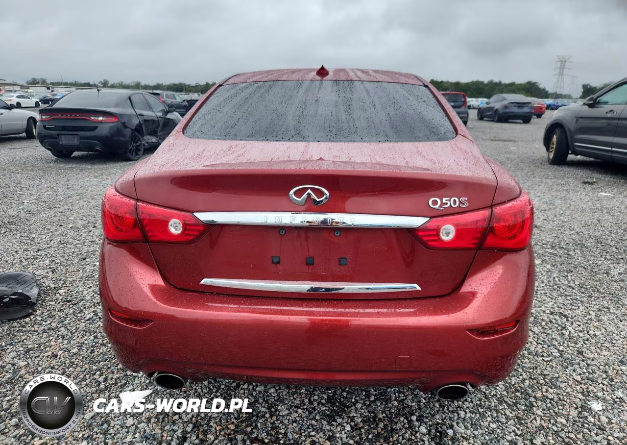2015 Infiniti Q50 Sport VIN:JN1BV7AP8FM330648 - 6