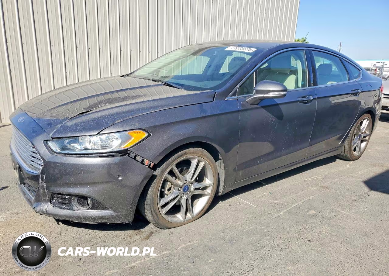 2015 Ford Fusion Titanium VIN:3FA6P0K93FR105731 - 1