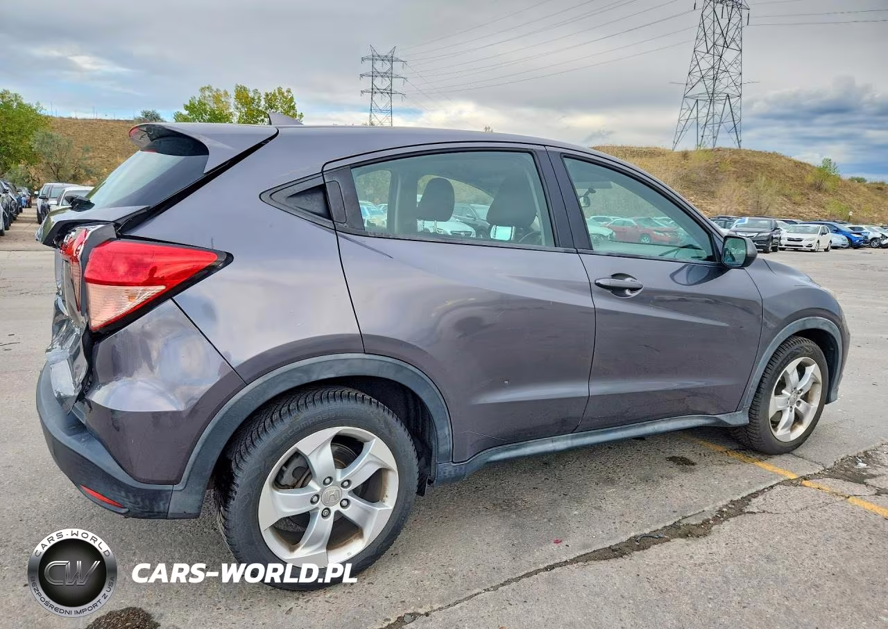 2016 Honda Hr-V Lx VIN:3CZRU5H38GM739299 - 3