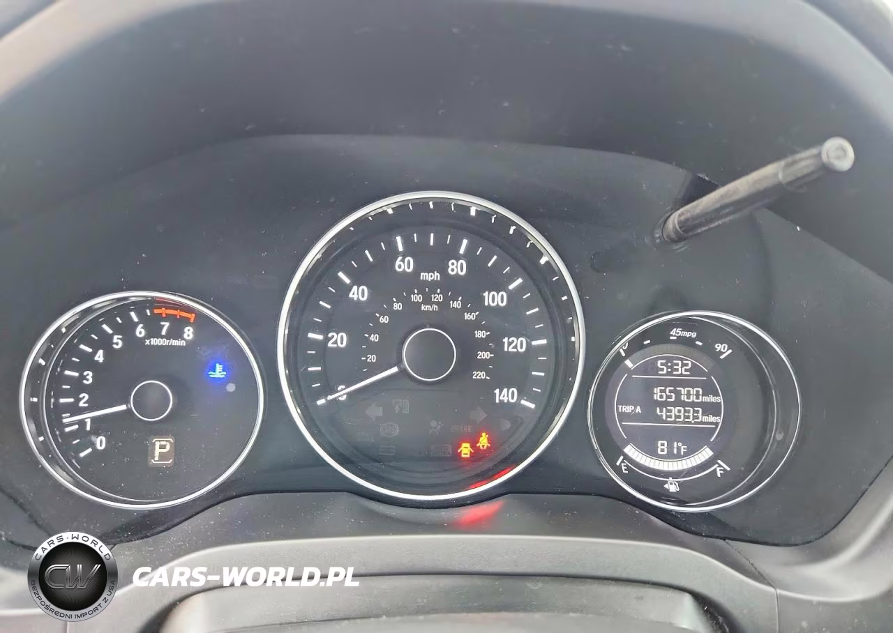 2016 Honda Hr-V Lx VIN:3CZRU5H38GM739299 - 9