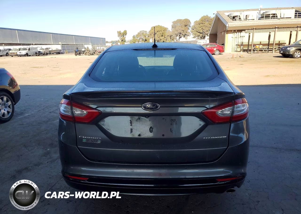 2015 Ford Fusion Titanium Phev VIN:3FA6P0SUXFR247790 - 6