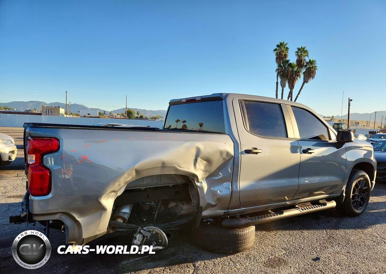 2025 Chevrolet Silverado C1500 Custom VIN:1GCPABEK1SZ318435 - 3