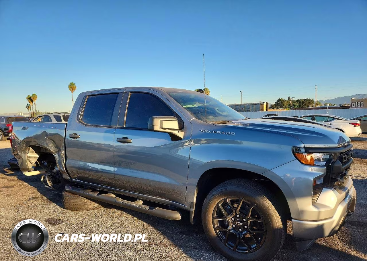 2025 Chevrolet Silverado C1500 Custom VIN:1GCPABEK1SZ318435 - 4
