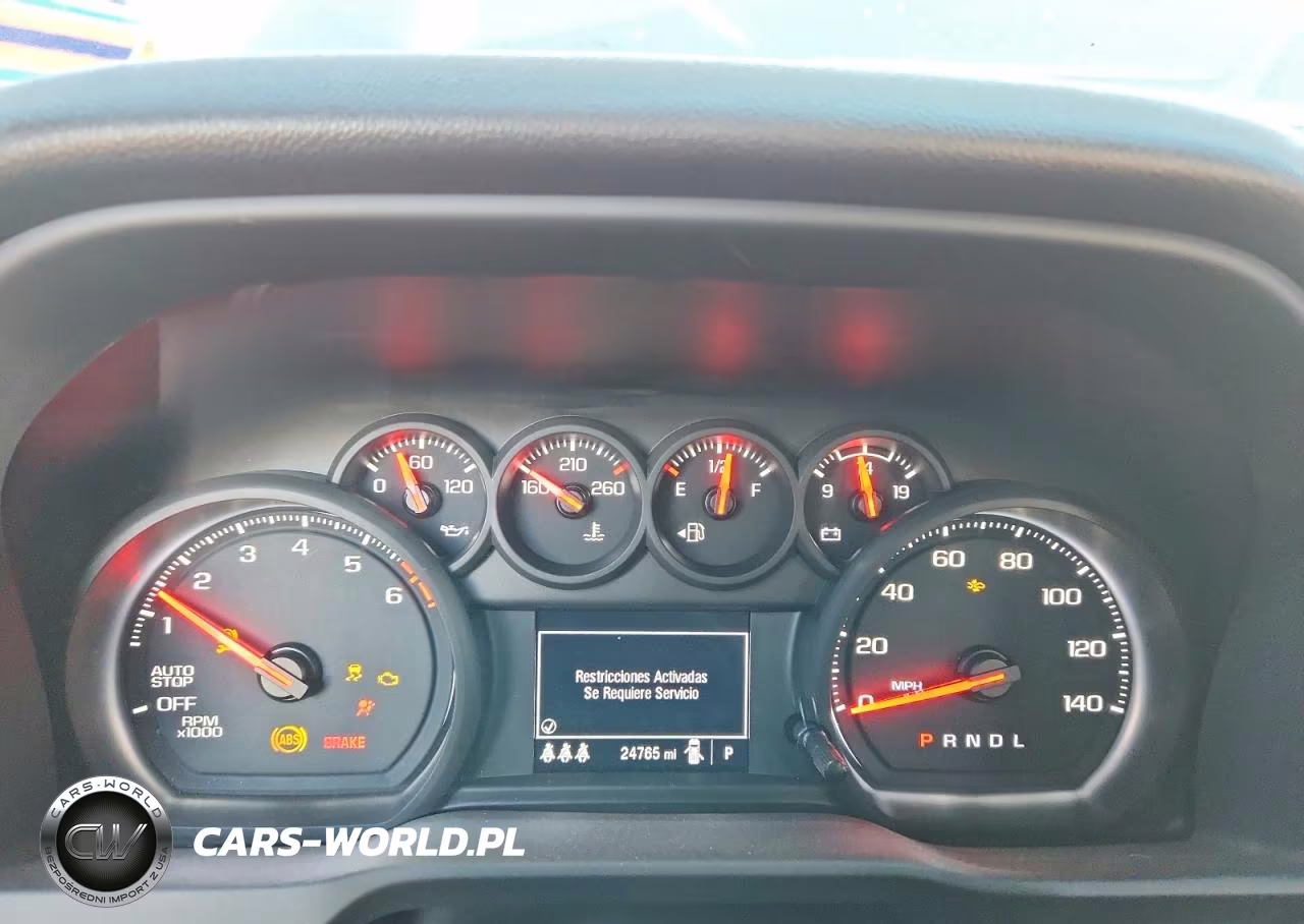 2025 Chevrolet Silverado C1500 Custom VIN:1GCPABEK1SZ318435 - 9