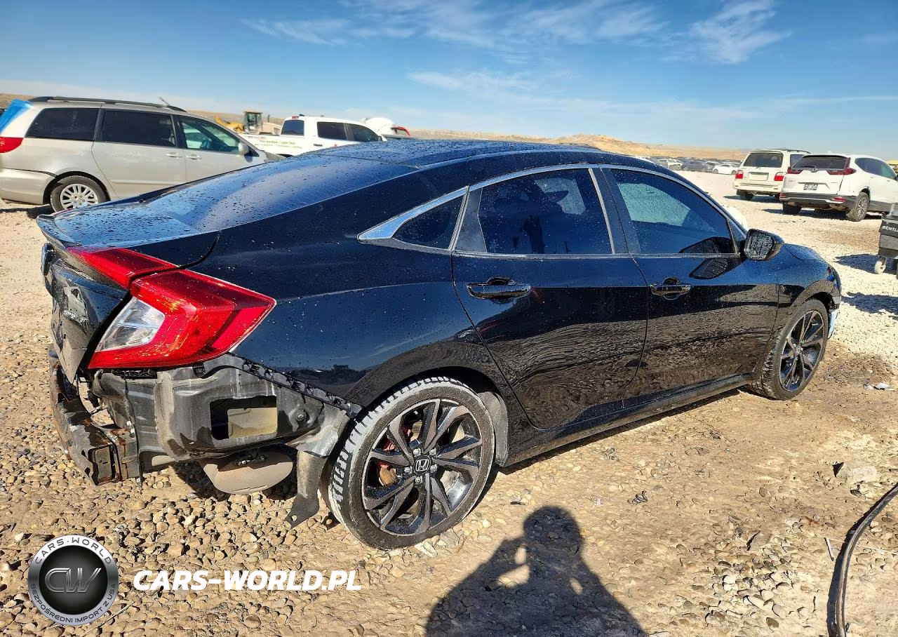 2021 Honda Civic Sport VIN:2HGFC2F83MH533280 - 3