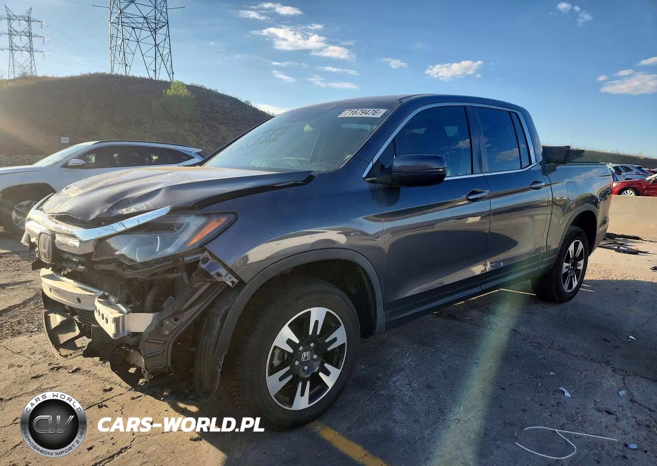 2020 Honda Ridgeline Rtl VIN:5FPYK3F50LB021655 - 1