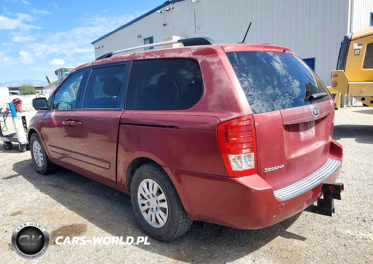 2014 Kia Sedona Lx VIN:KNDMG4C73E6589370 - 2