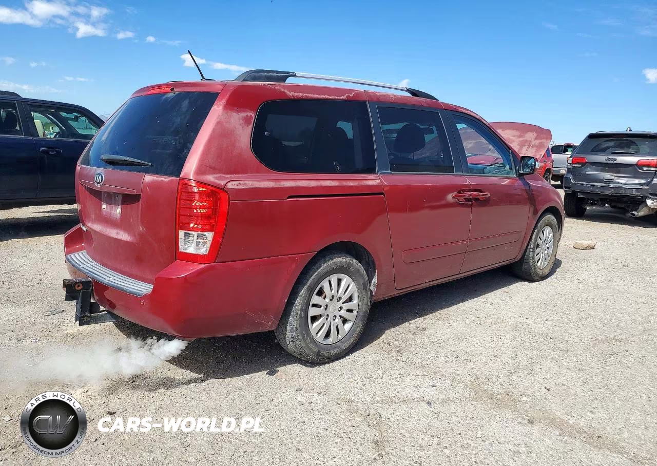 2014 Kia Sedona Lx VIN:KNDMG4C73E6589370 - 3