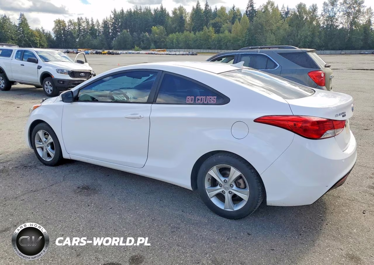 2013 Hyundai Elantra Coupe Gs VIN:KMHDH6AE0DU008827 - 2