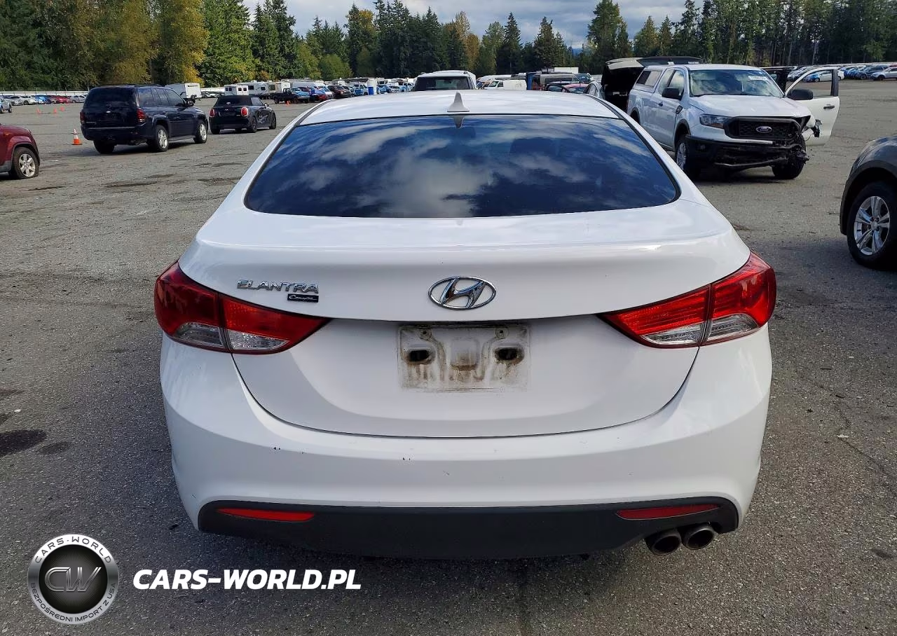 2013 Hyundai Elantra Coupe Gs VIN:KMHDH6AE0DU008827 - 6