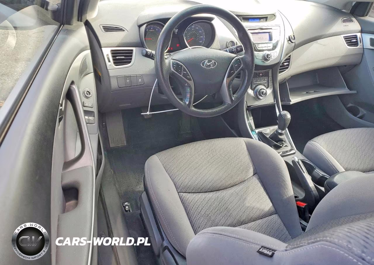 2013 Hyundai Elantra Coupe Gs VIN:KMHDH6AE0DU008827 - 8