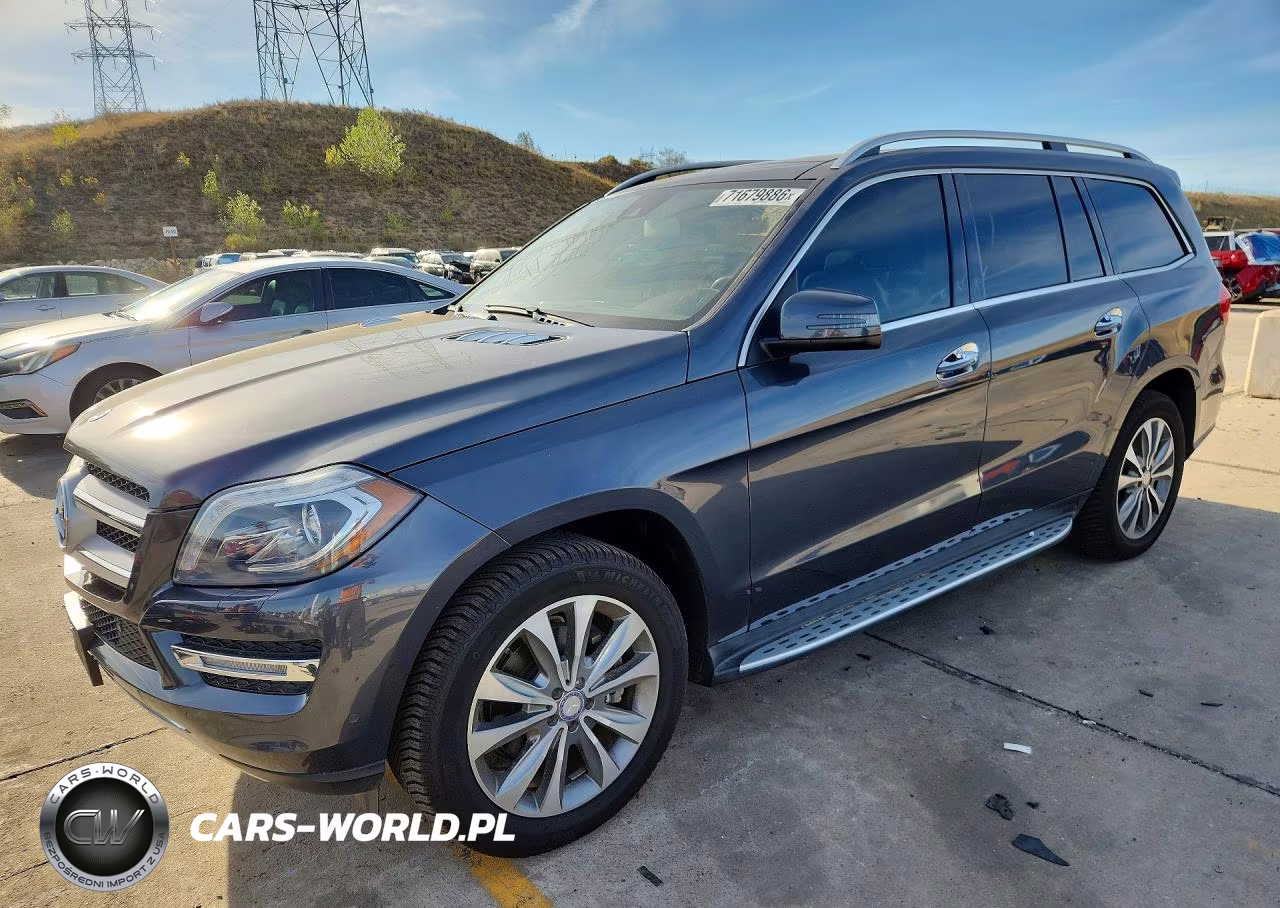 2015 Mercedes-Benz Gl 450 4Matic VIN:4JGDF6EE3FA458105 - 1
