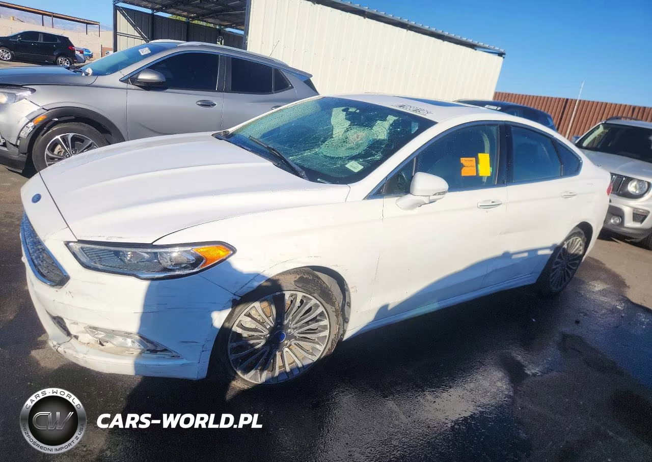 2017 Ford Fusion Se VIN:3FA6P0HD7HR281888 - 1