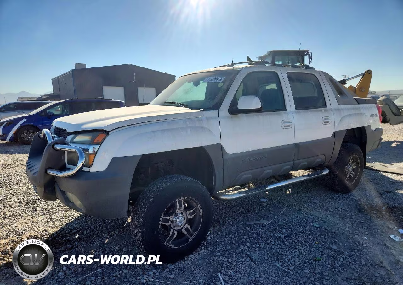 2002 Chevrolet Avalanche K1500 VIN:3GNEK13T92G356822 - 1