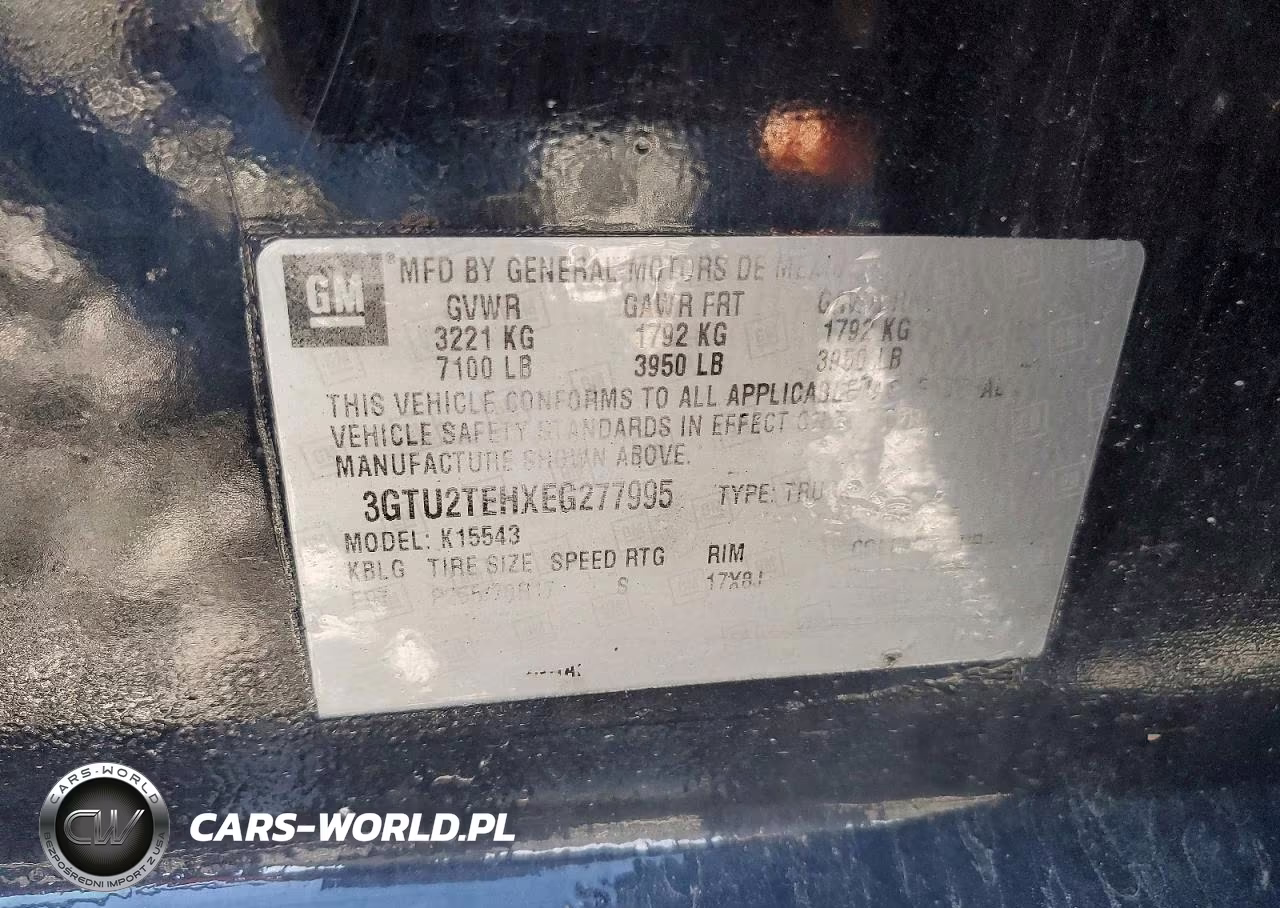 2014 GMC Sierra K1500 VIN:3GTU2TEHXEG277995 - 12