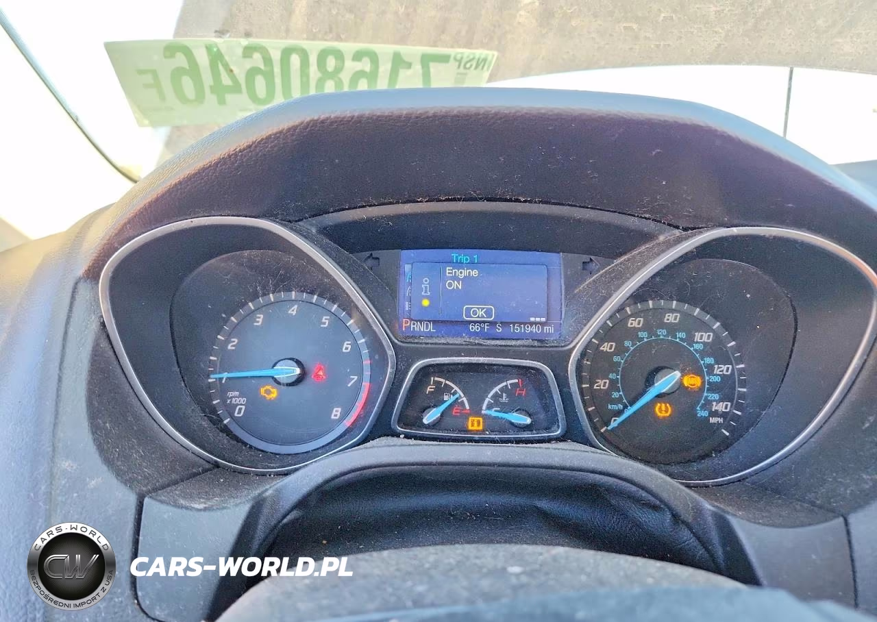 2013 Ford Focus S VIN:1FADP3E28DL270130 - 9