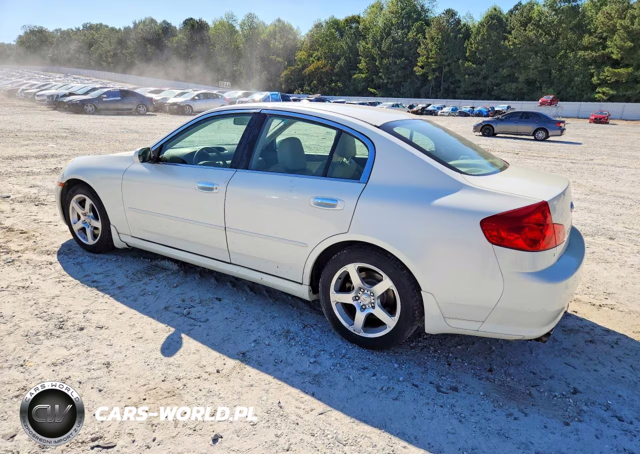 2006 Infiniti G35 Base VIN:JNKCV51E06M514243 - 2