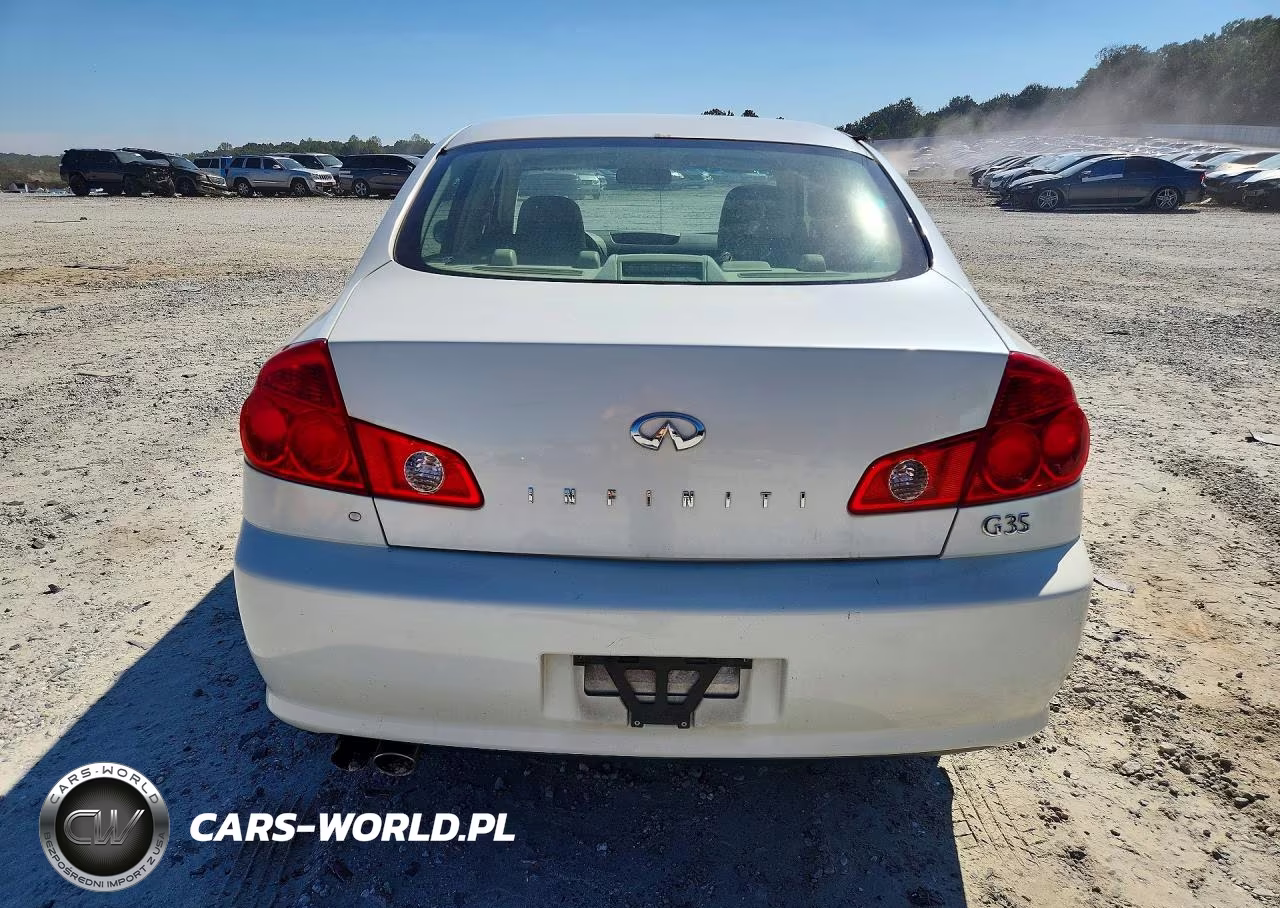 2006 Infiniti G35 Base VIN:JNKCV51E06M514243 - 6