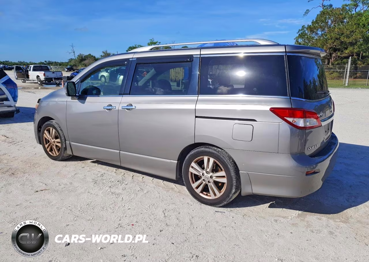 2013 Nissan Quest 3.5 S VIN:JN8AE2KPXD9061633 - 2