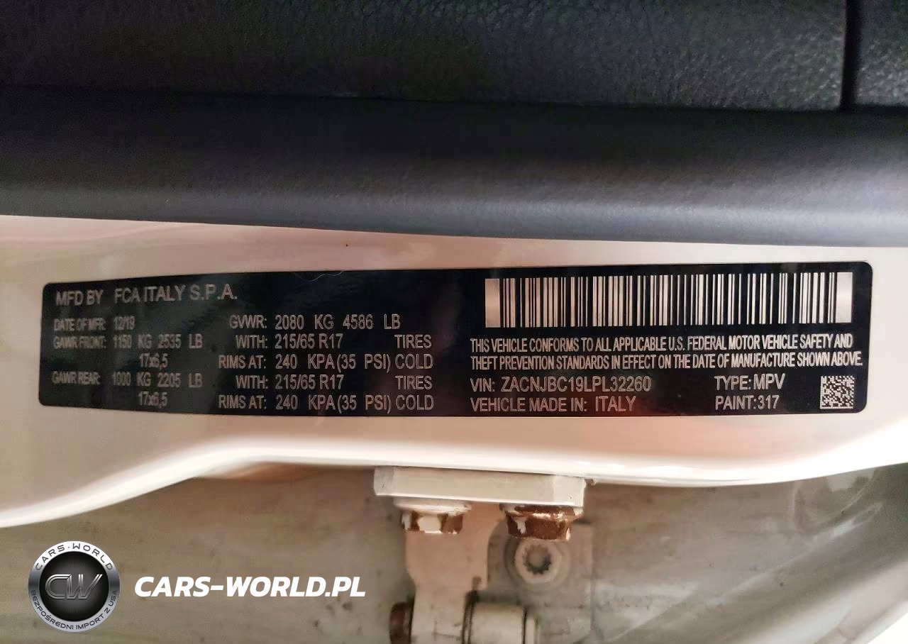 2020 Jeep Renegade Trailhawk VIN:ZACNJBC19LPL32260 - 13