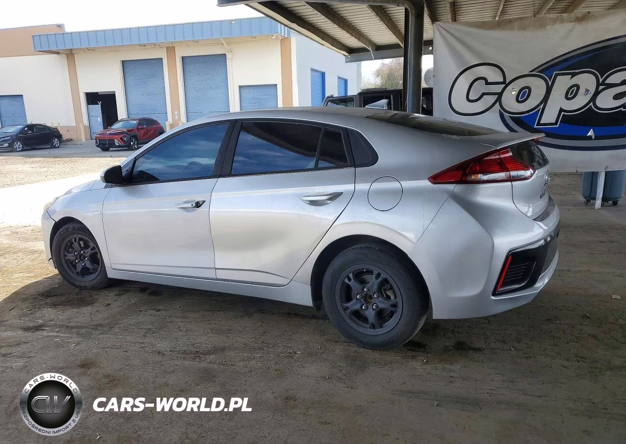 2018 HYUNDAI IONIQ BLUE VIN:KMHC65LCXJU076605 - 2
