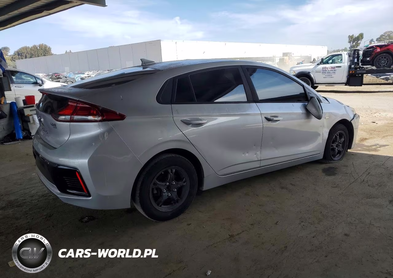 2018 HYUNDAI IONIQ BLUE VIN:KMHC65LCXJU076605 - 3