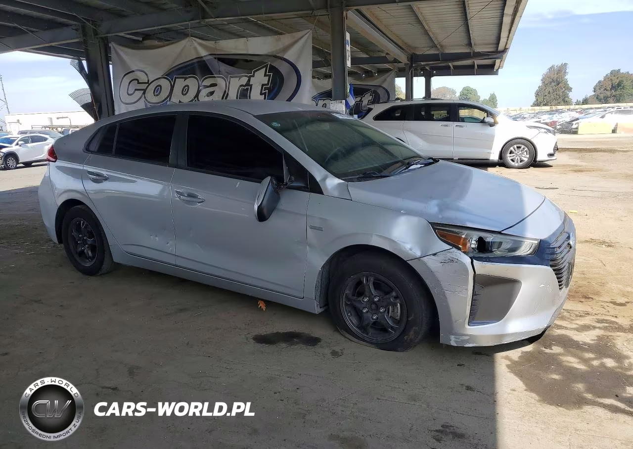 2018 HYUNDAI IONIQ BLUE VIN:KMHC65LCXJU076605 - 4